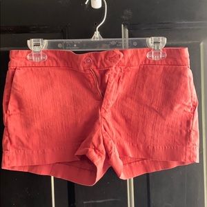 Boutique rust colored shorts